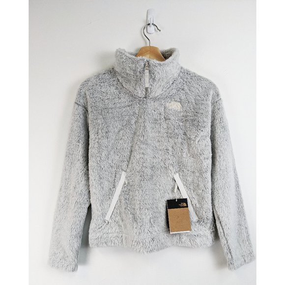 the north face furry fleece pullover